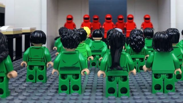 LEGO Squid Game Stop Motion Animation смотреть онлайн