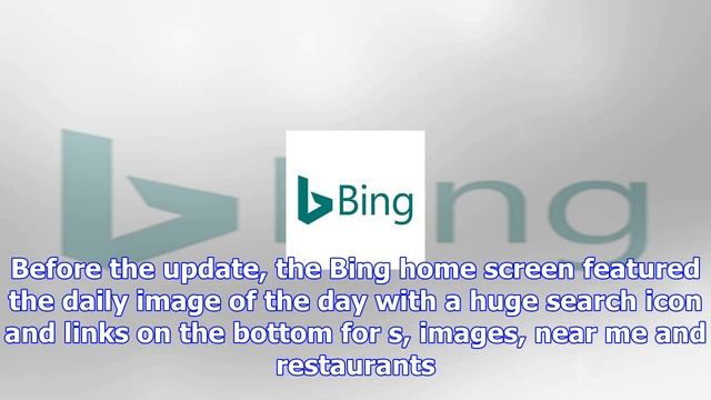 Bing! microsoft's search app for the iphone gets an updated home page смотреть онлайн