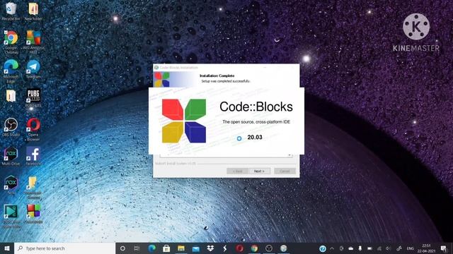 How to download code::blocks IDE (20.03) with GCC/G++  compiler for C C++|Hindi смотреть онлайн