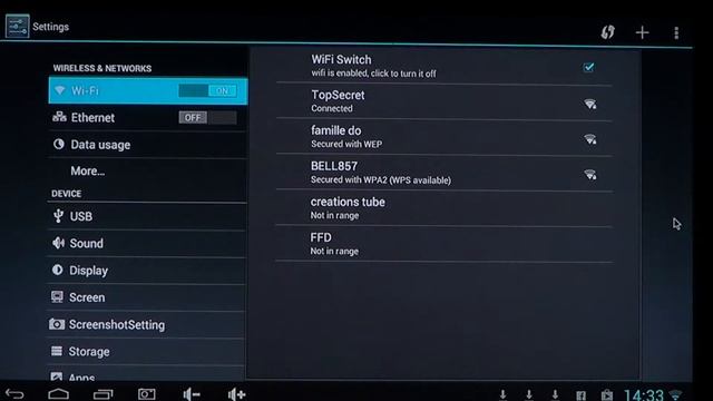 Android settings menu смотреть онлайн