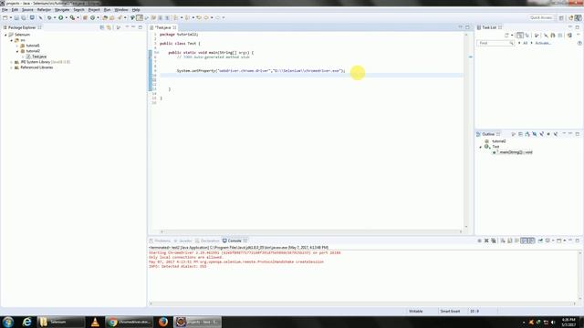 Selenium First Test Case - Selenium WebDriver Tutorial 2 [ New Video Available ] смотреть онлайн