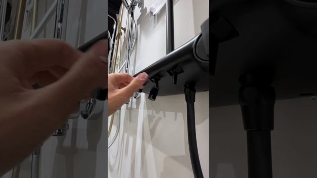 Душевая система «ESKO» ST350Black чёрная матовая смотреть онлайн