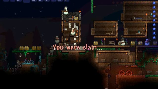 Terraria Fails - How NOT To Handle A Frost Legion