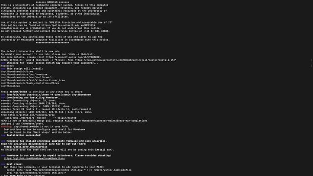 【macOS Sonoma 14.1.2】Display the hardware information using neofetch in Bash смотреть онлайн