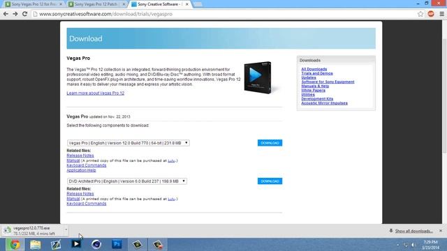 How To Get "Sony Vegas 12 Pro" Full Version (FREE) 2014 - WORKING смотреть онлайн