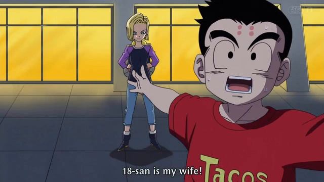 Trunks meets Android 18! Dragon Ball Super смотреть онлайн