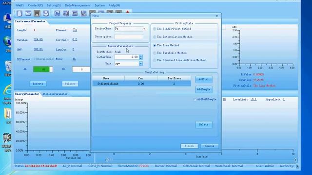 Описание работы атомно-абсорбционного спектрометра AAS9000 от компании Радоника (www.skyrays.ru)