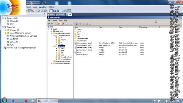 How to Convert Additional Domain Controller to an Existing Domain Windows Server 2008 смотреть онлайн