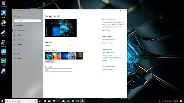 How To Add Wallpaper/Background To Windows 10 смотреть онлайн