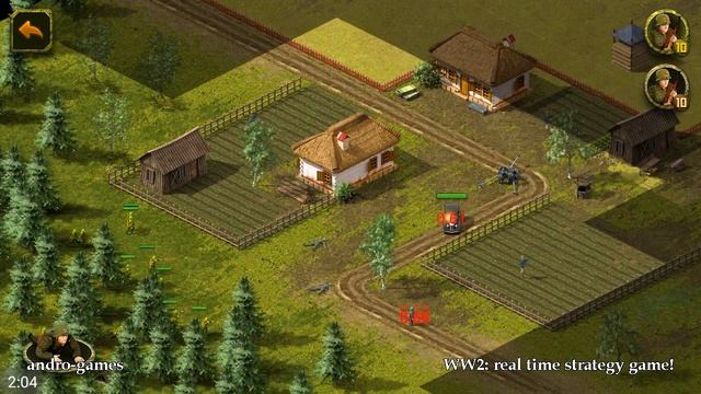 WW2: real time strategy game! (by Appscraft) - free strategy game for Android and iOS - gameplay. смотреть онлайн