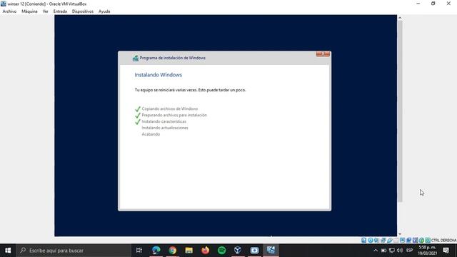 Instalación Windows Server 2012 en VirtualBox смотреть онлайн