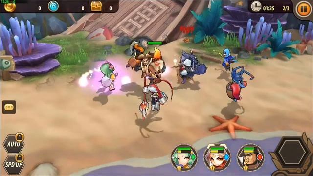 First Impressions: Go Titans. Auto fighter Android/IOS 2017 смотреть онлайн