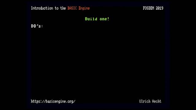 Introduction to the BASIC Engine A low-cost single-board home computer programmable in BASIC that c смотреть онлайн