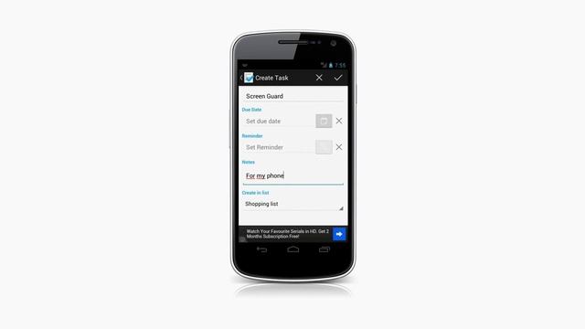 Tasks To Do for Android смотреть онлайн