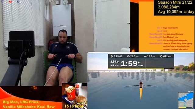 Big Mac, Lrg Fries, Vanilla milkshake Kcal Row! смотреть онлайн