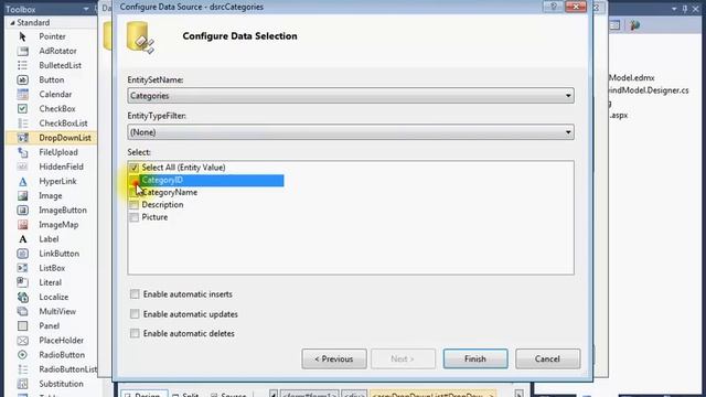 Master/Detail ASP.NET data binding using Entity Framework смотреть онлайн