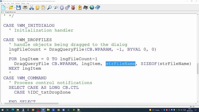 PowerBasic Snippets - Tutorial on Drag and Drop смотреть онлайн