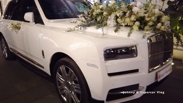 Siêu đám cưới với Rolls-Royce Cullinan làm xe Hoa, Range Rover, Lexus, Mercedes xếp hàng dài смотреть онлайн