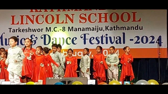 Kathmandu lincoln school music and dance program #UKG смотреть онлайн