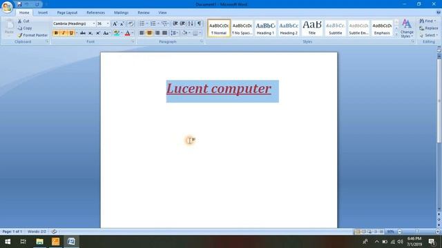 Lucent computer Chapter 12 Part-1 (Microsoft Office ) смотреть онлайн