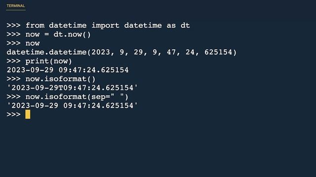 Finding the Current Time in Python смотреть онлайн