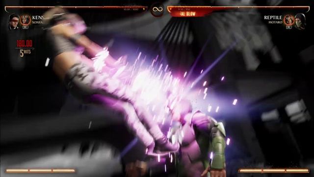 Mortal Kombat 1 2023 Kenshi & Sonya Blade Kameo Fatal Blow смотреть онлайн