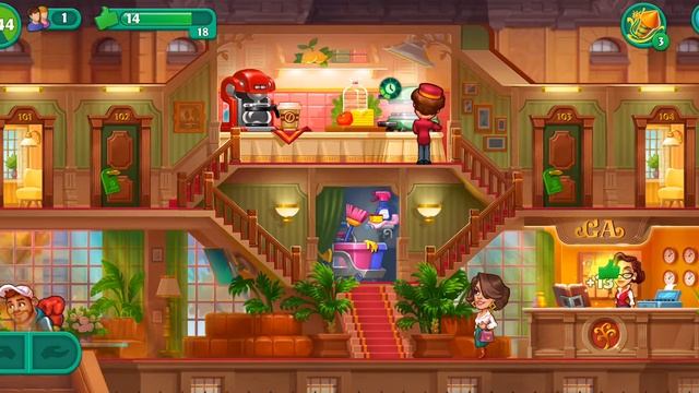 Grand Hotel Mania: Golden Apple Hotel Level 12 смотреть онлайн