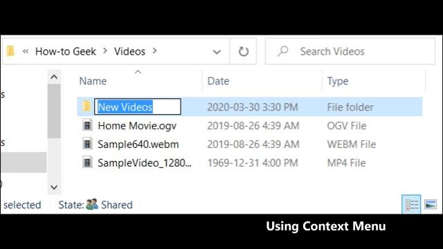 Windows 10 | 6-Tricks to Rename File/Folders | विंडोज-10 में 6 प्रकार से फाइल रीनेम करने की विधि смотреть онлайн