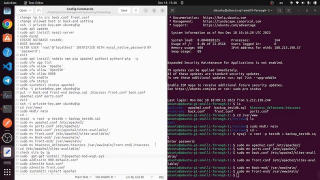 React Django App Deployment using Apache and MySQL on Ubuntu Server смотреть онлайн