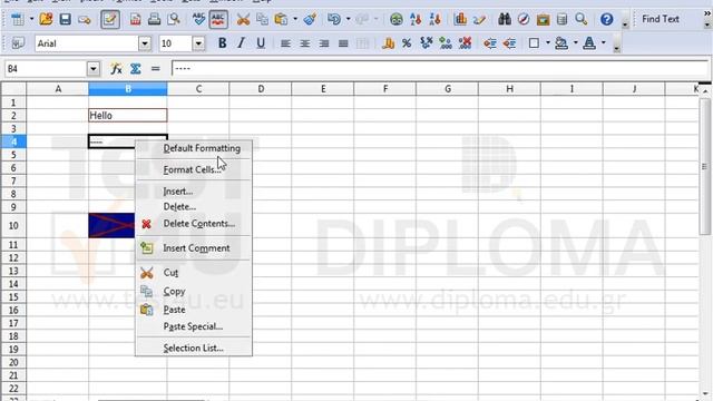 Apply the following formatting to the active worksheet:
Cell B2: Outline border with a 1pt red... смотреть онлайн
