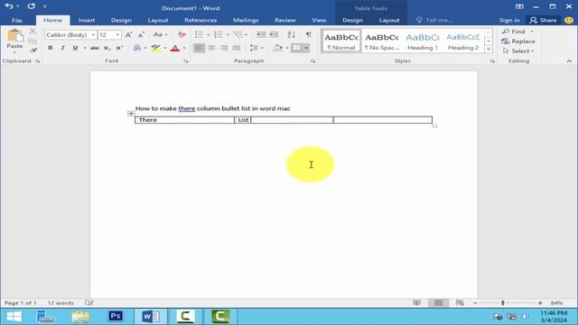 How to make there column bullet list in word mac смотреть онлайн