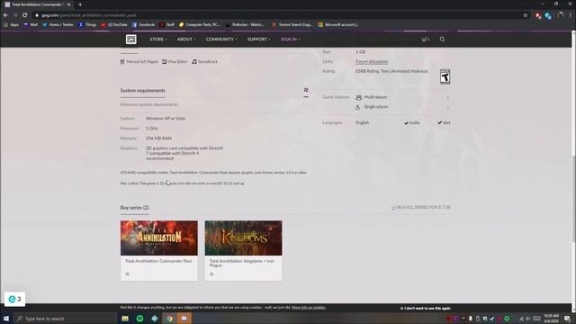 FREE GAME ALERT: Total Annihilation Commanders Pack FREE For A Limited Time.