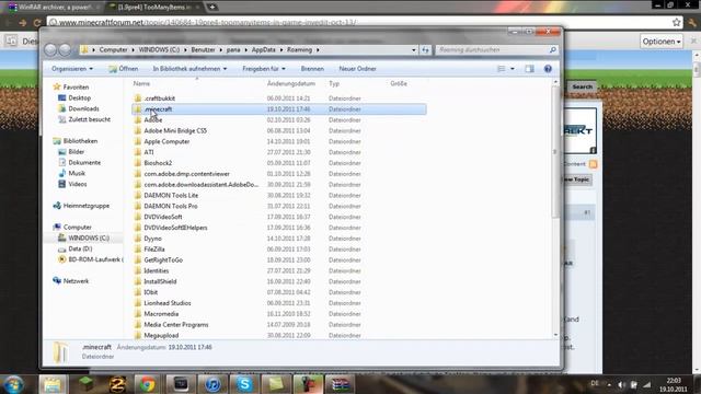 Minecraft Beta 1.8.1 - How To Install ToomanyItems+Winrar [English] смотреть онлайн