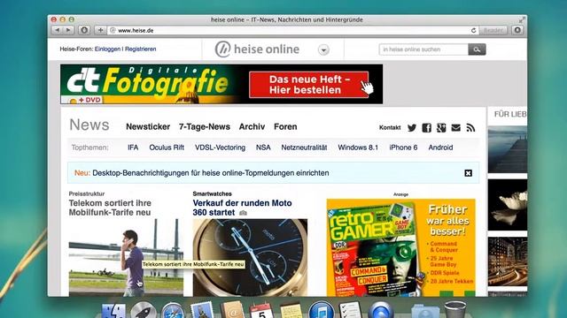 OS X - Pointer responds to Safari in Launchpad смотреть онлайн