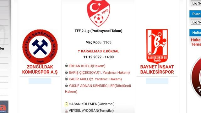 Zonguldak Kömürspor - Balıkesirspor maçı ne zaman, hangi kanalda, saat kaçta? смотреть онлайн