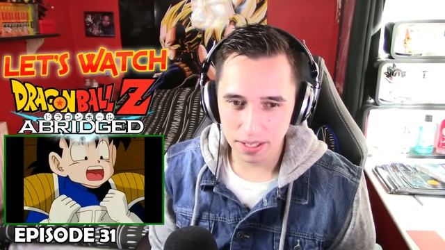 NICE SHIRT!| LETS WATCH DBZ Abridged Episode 32 REACTION! смотреть онлайн
