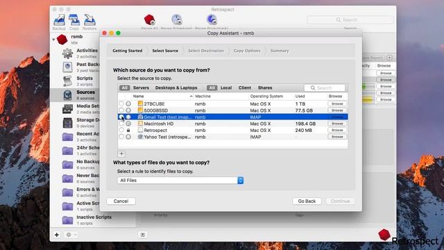 Retrospect Backup in 60 seconds: Direct Email Migration - Mac смотреть онлайн