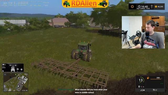 AgroVation Time Multiplayer FS17 RDAllen Live 12 11 2017 смотреть онлайн