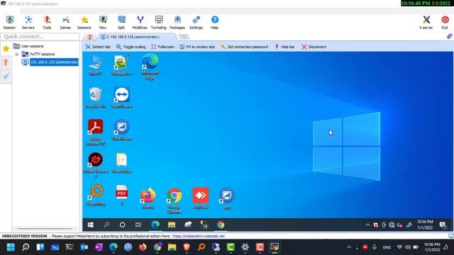 Remote Desktop access by mobaXtrem software Part 1 смотреть онлайн