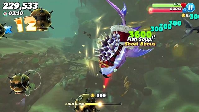 ALL SHARKS SUPERSIZED (MUTANTS) (HUNGRY SHARK WORLD) смотреть онлайн