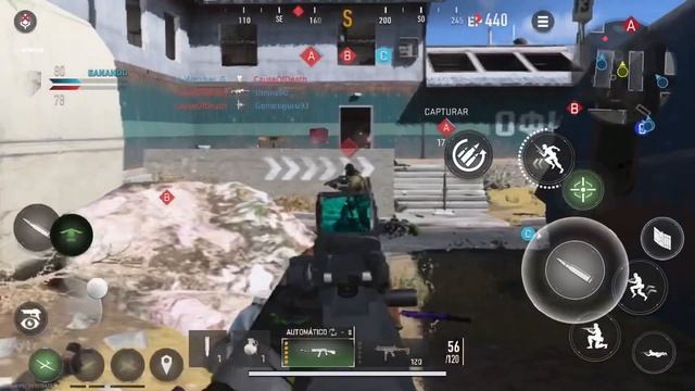 Warzone Mobile en iPhone 8 Plus смотреть онлайн
