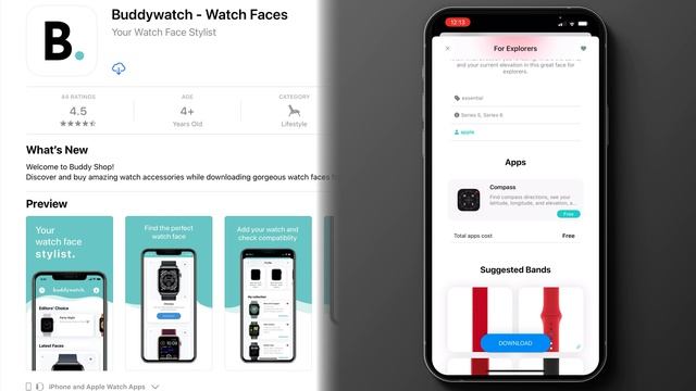 Watch Faces for Apple Watch - BuddyWatch App смотреть онлайн