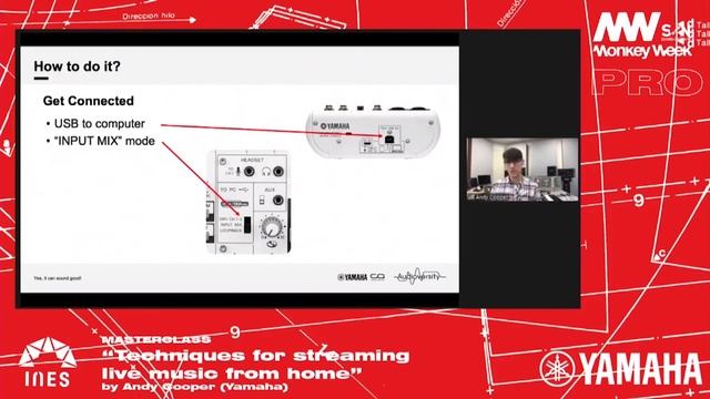 YAMAHA MASTERCLASS: TECHNIQUES FOR STREAMING LIVE MUSIC FROM HOME смотреть онлайн