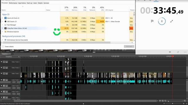 Videopad using lots of cpu смотреть онлайн