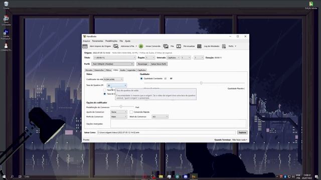 [2023] COMO DIMINUIR OS SEUS VÍDEOS SEM PERDER QUALIDADE | CONFIGURAÇÃO COMPLETA HANDBRAKE смотреть онлайн