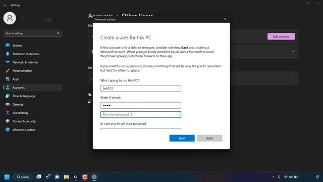 How To Create And Add Other User Accounts On Windows 11 Without A Microsoft Account смотреть онлайн
