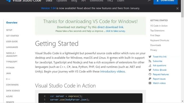 Download and install VS Code on Windows 10 | download and install visual studio code on windows смотреть онлайн