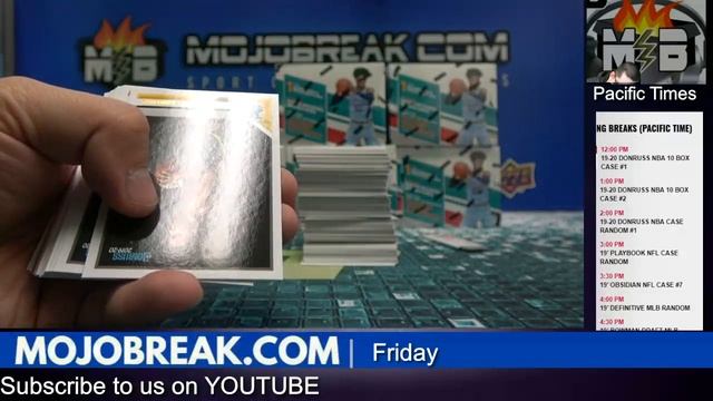 Random Team #1 - 2019-20 NBA Donruss 10 Box Case Break - 12.13.19 смотреть онлайн