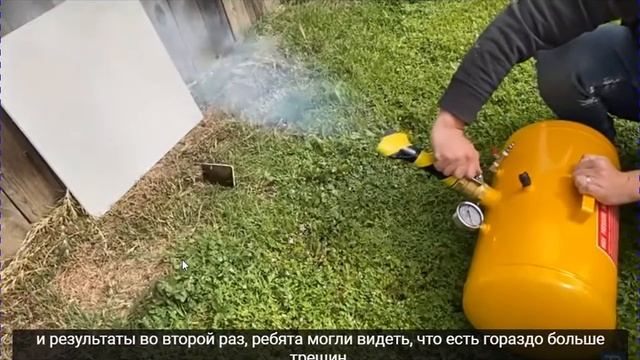 iPhone 11 против эксперимента с воздушным бластером высокого давления! смотреть онлайн