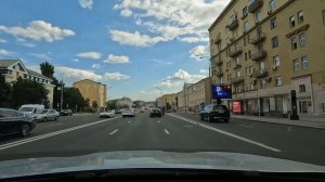 По Москве на машине | Экскурсия на авто | С комментариями!